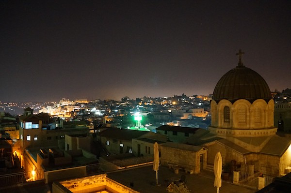 Jerusalem by night