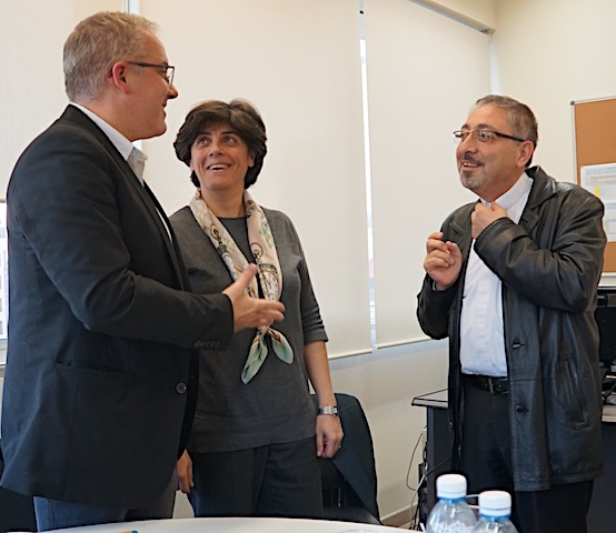  Avec Souraya Bechealany et Gabi Hashem