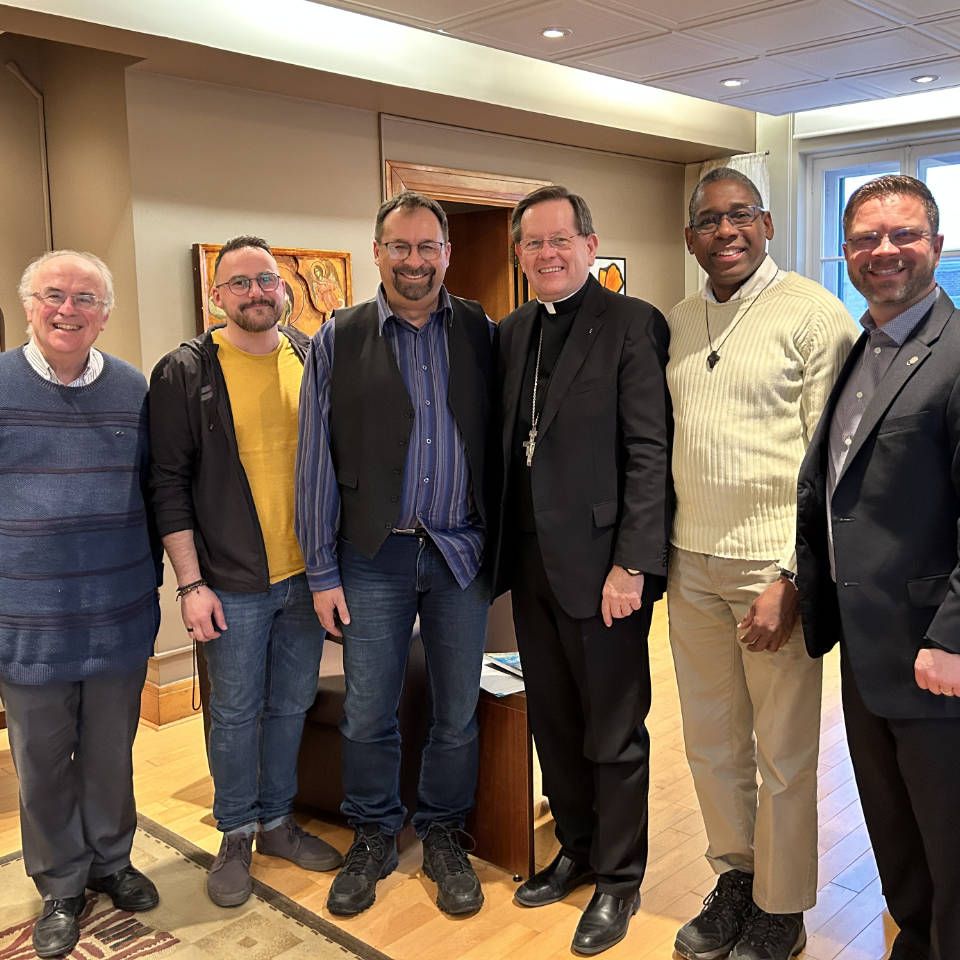 Paul Mackey - Michael Brugger - Laurent Gerber - Le Cardinal Cyprien Lacroix - Yves Patrick Augustin - Sébastien Cloutier